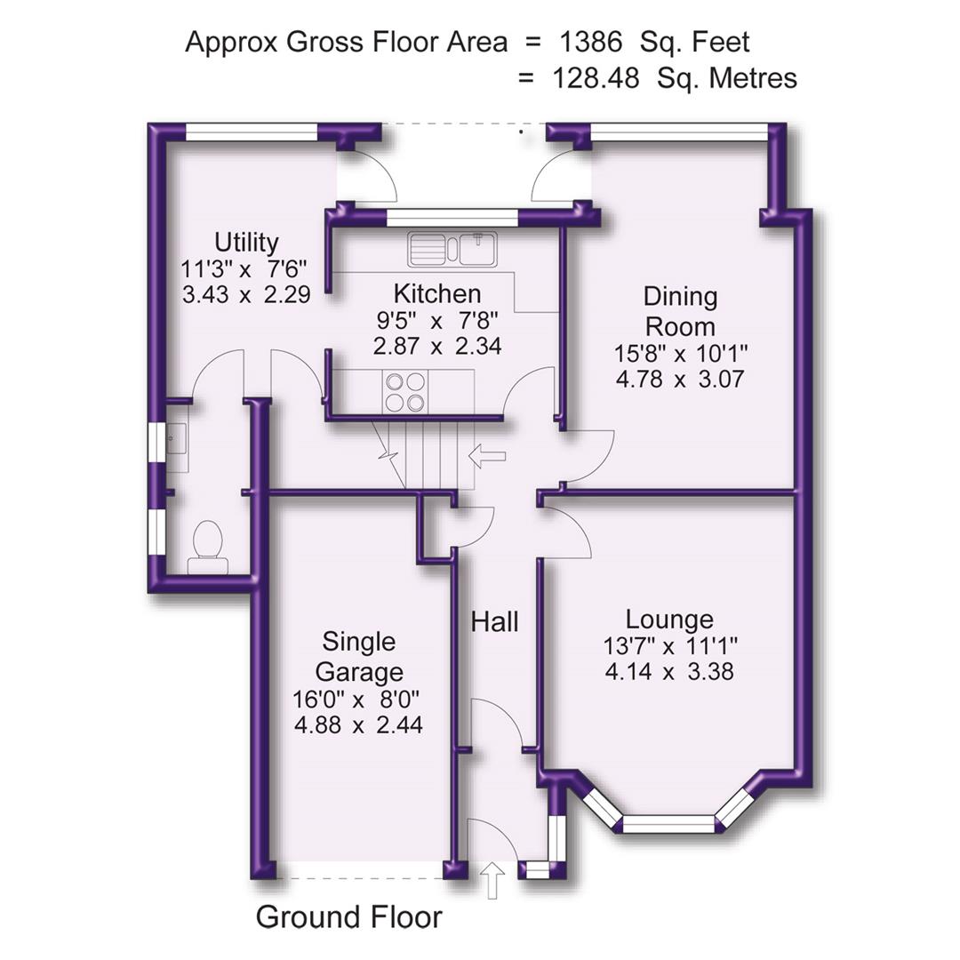 Property details for Warburton Close, Hale Barns, Altrincham £700,000